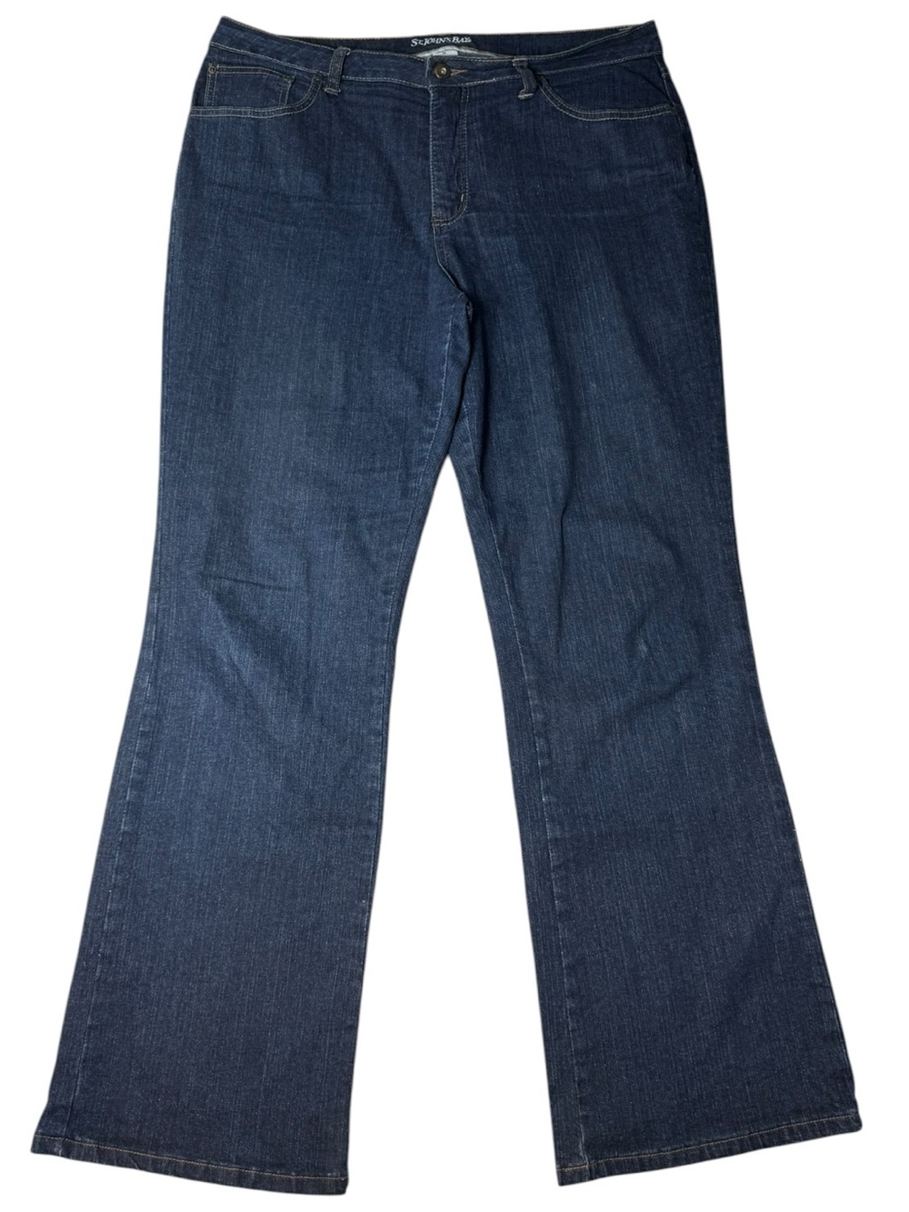 St. John’s Bay Dark Wash Bootcut Jeans Size 16